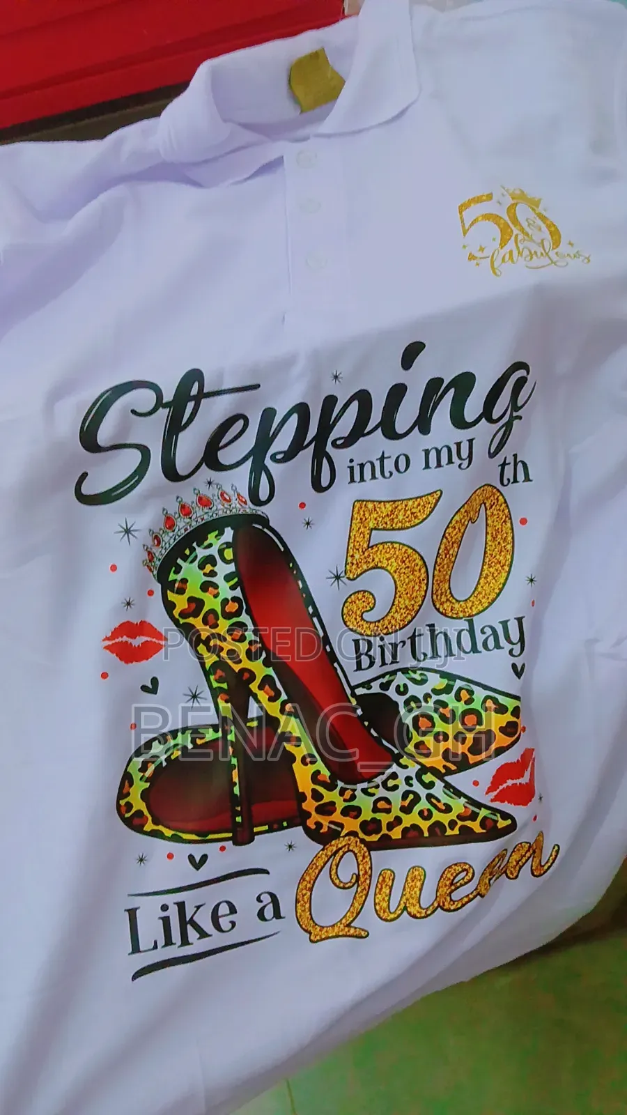 Custom Birthday Celebration Polo Shirt-Personalized Anniversary Outfit