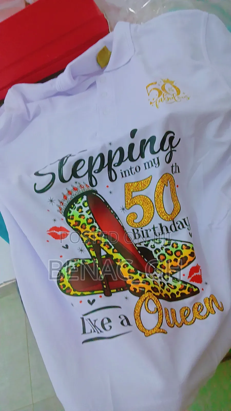 Custom Birthday Celebration Polo Shirt-Personalized Anniversary Outfit