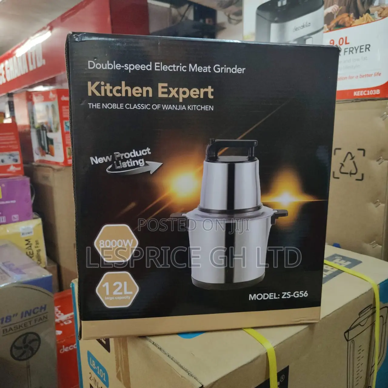Magnificently Unique Fufu Yam Pounder and Meat Blender Kitchen Expert