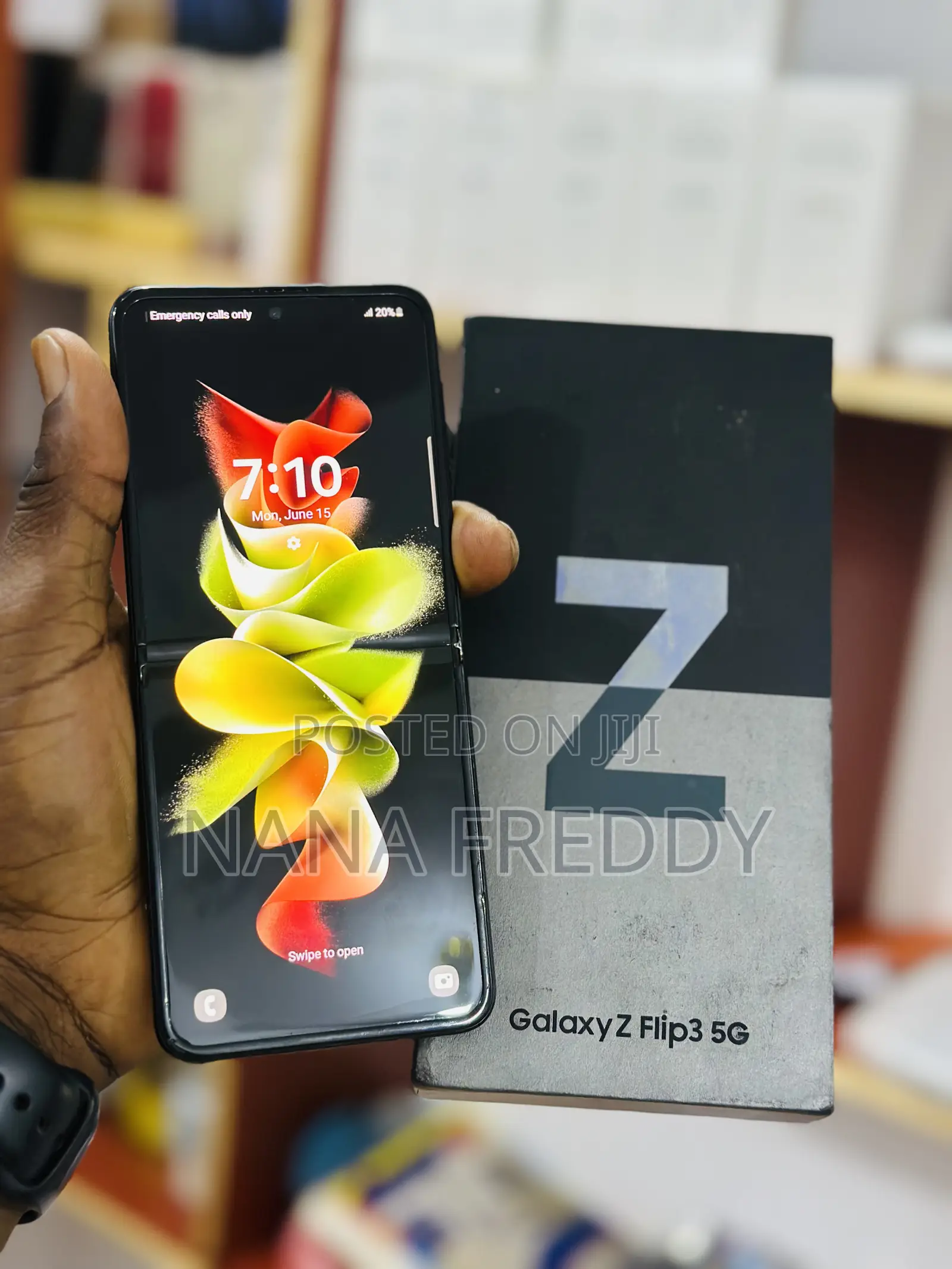 Samsung Galaxy Z Flip3 5G 128 GB Black