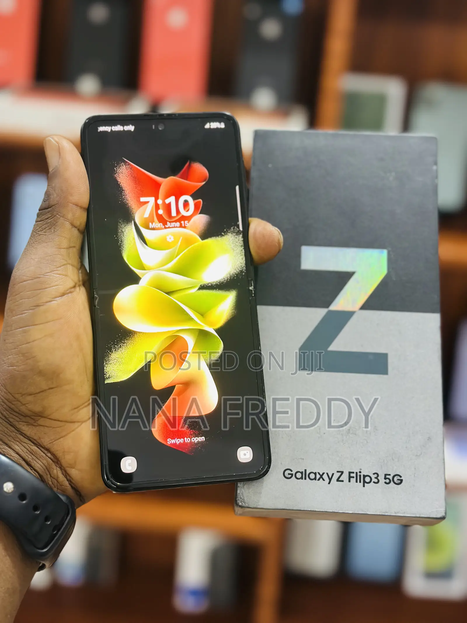 Samsung Galaxy Z Flip3 5G 128 GB Black