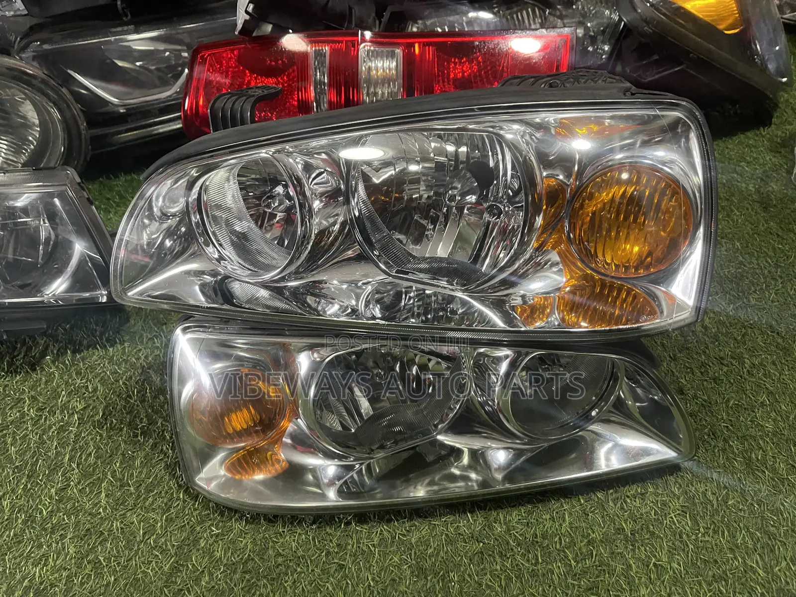 Hyundai Elentra 2004-2006 Headlights Pair Original