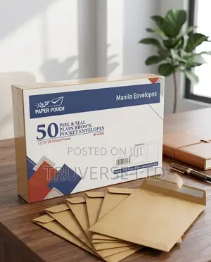 A4 Brown Envelope (Box of 20 Packets)