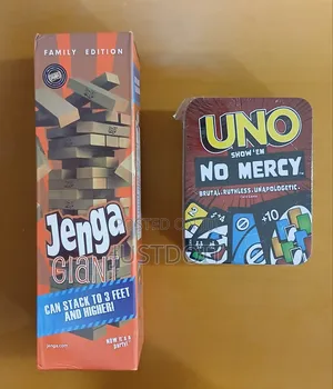 Jenga + Uno No Mercy