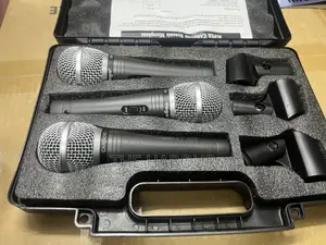 Yoga Super Cardioid Dynamic Microphone – 3-Pack With Case