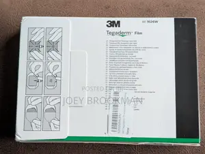 3m Tegaderm Transparent Dressing With Label(10 X 12 Cm)50/Box 1626w