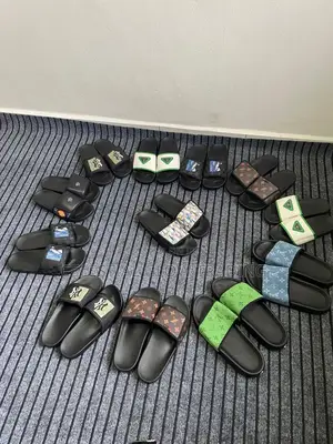 Men’S Quality Designer‐Style Slides — Assorted Trendy Designs