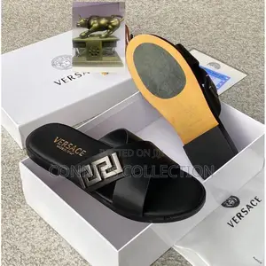 Fendi Roma Slides Feature Signature Ff Logo Canvas Straps