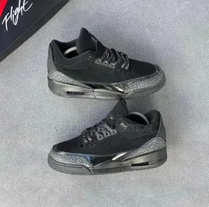 Black Nike Air Jordan Iii Sneakers