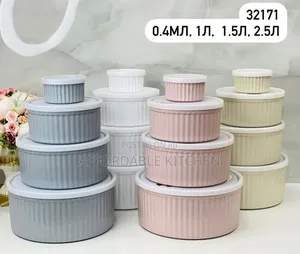 Silicon Storage Bowls Set