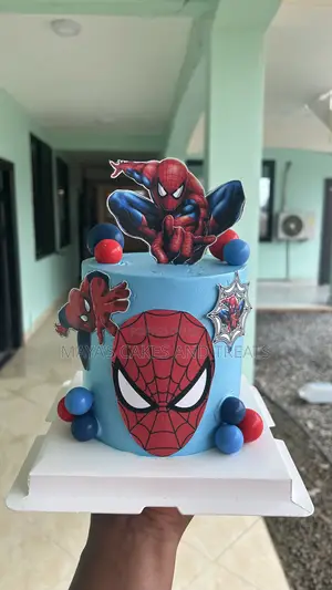 Kids Birthday Cake(Spider-Man)