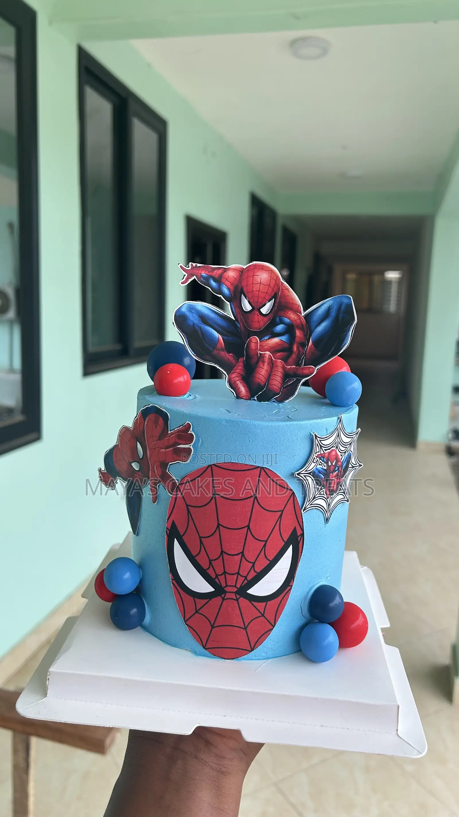 Kids Birthday Cake(Spider-Man)