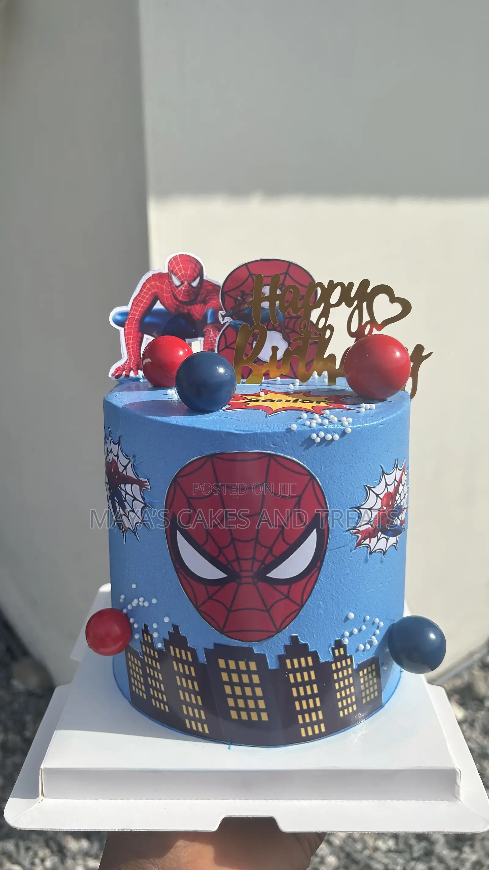Kids Birthday Cake(Spider-Man)