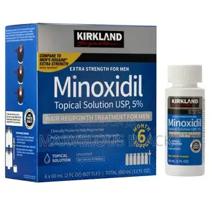 Kirkland Minoxidil and Derma Roller