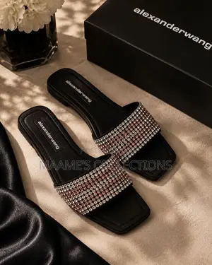 Alexander Wang Anya Women’S Flat Slide / Slippers