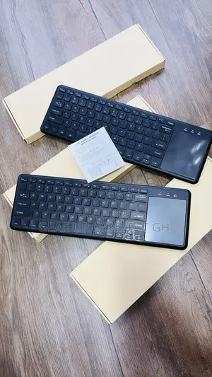Slim Wireless Keyboard With Touch Pad