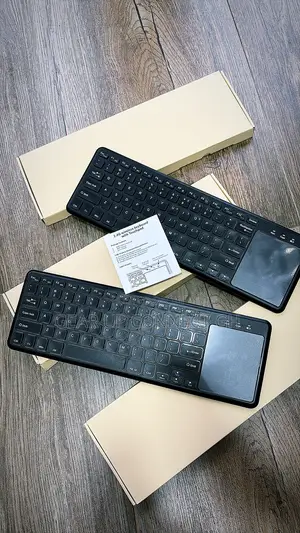 Slim Wireless Keyboard With Touch Pad