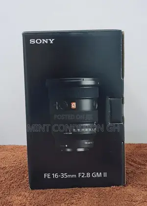 Sony Fe 16-35mm F/2.8 Gm Ii Lens (Sony E)