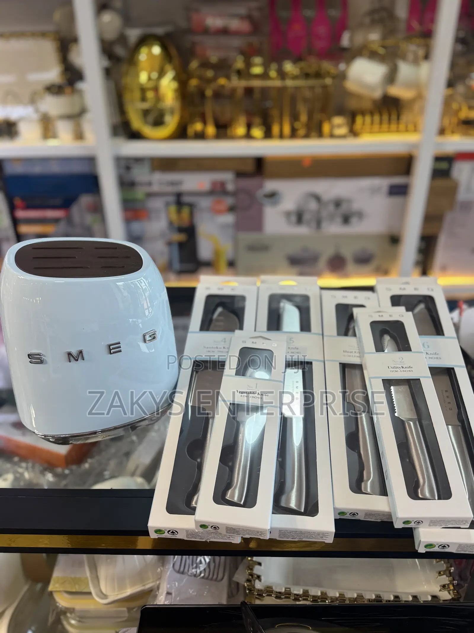 Smeg Stainless Knives Set