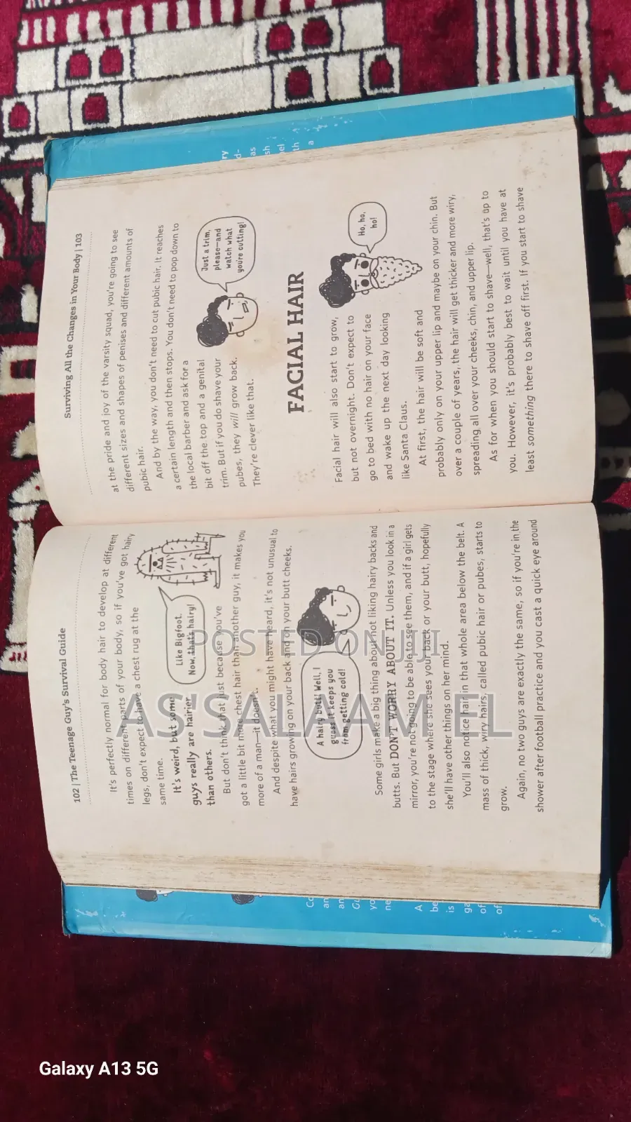 The Teenage Guy's Survival Guide – Slightly Used (Hardcover)