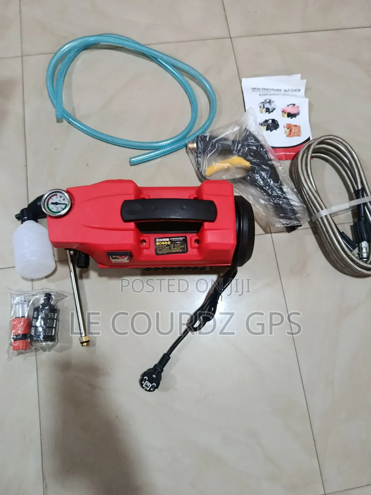 Portable Pressure Washer - Car + Garden