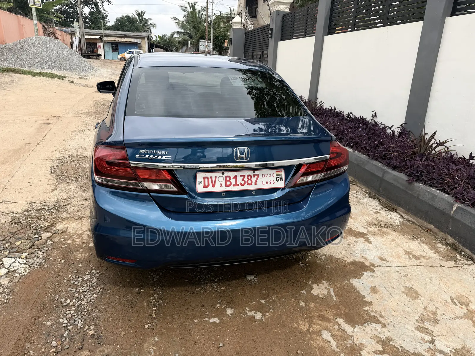 Honda Civic EX 2dr Coupe (1.8L 4cyl 5M) 2015 Blue