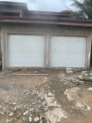 Double Panel Garage Door With Smart Opener