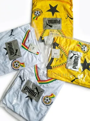 Ghana Jersey 24/25 Home White With World Cup Patches