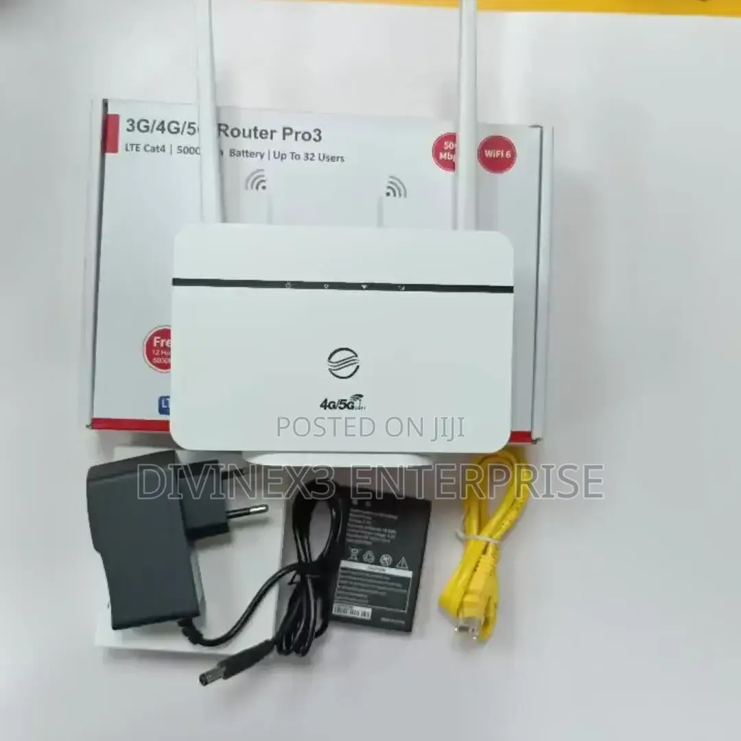 3g/4g/5g Router Pro3 – Lte Cat4 | 5000mah Battery | Wi-Fi 6