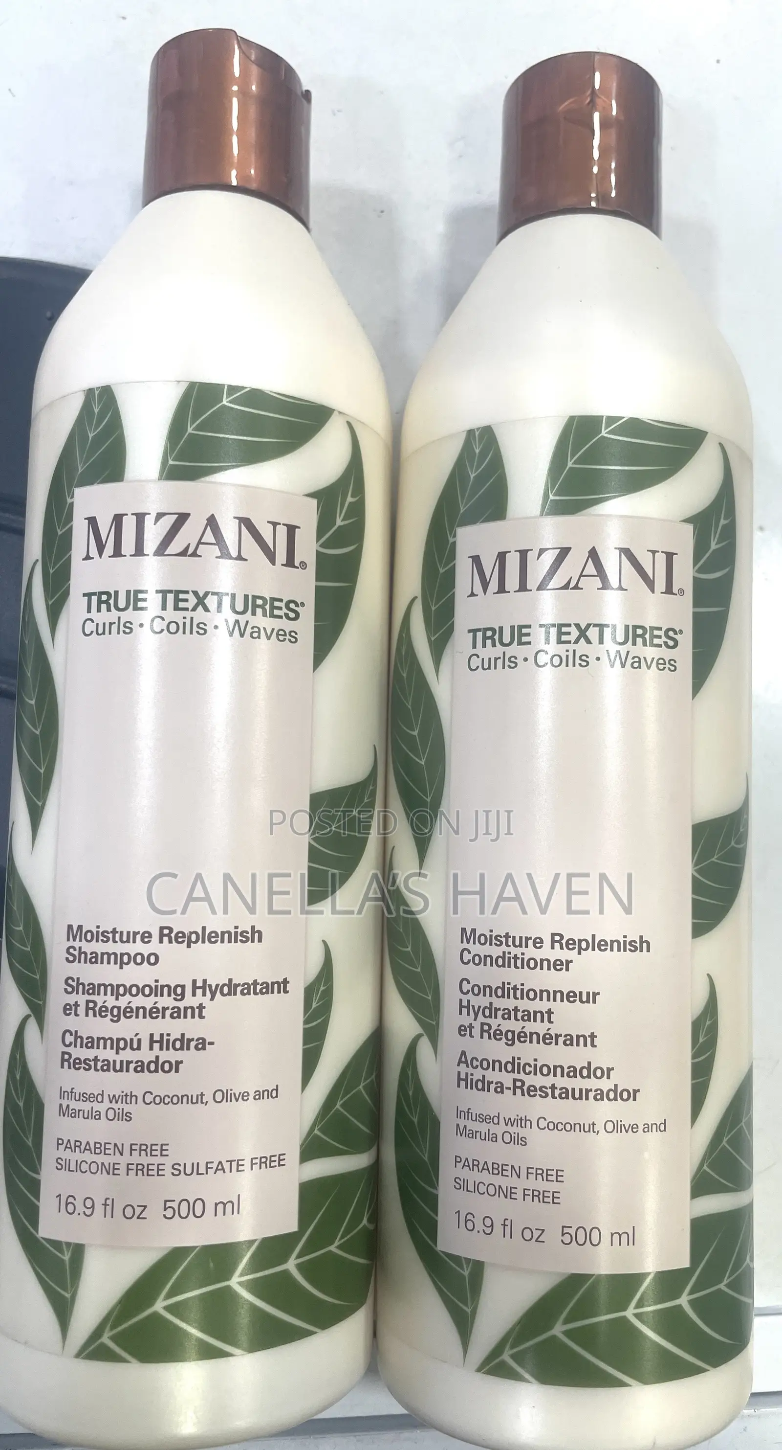 Mizani True Textures - Moisture Replenish Shampoo + Conditioner