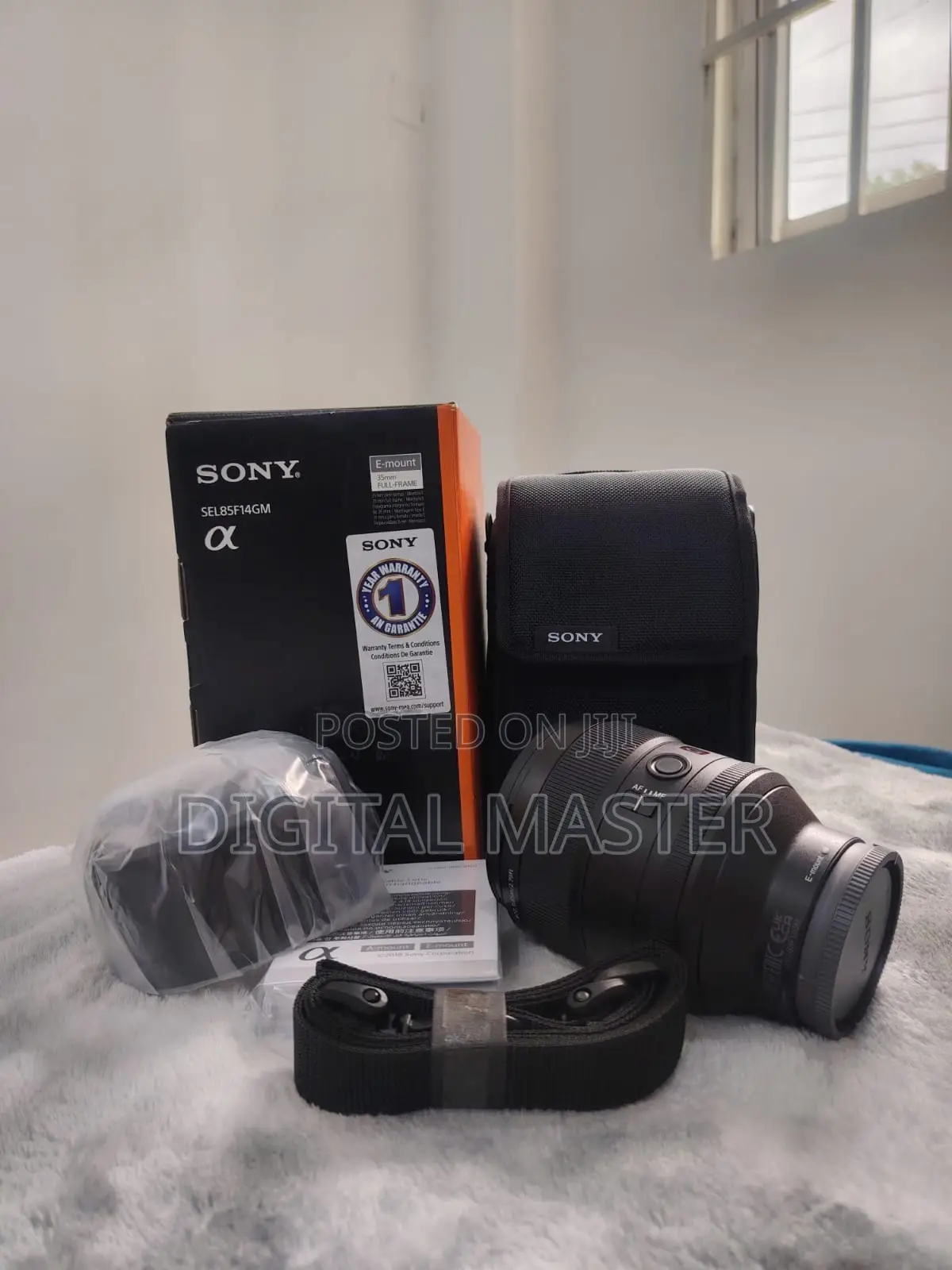 Sony Fe 85mm F/1.4 Gm Lens