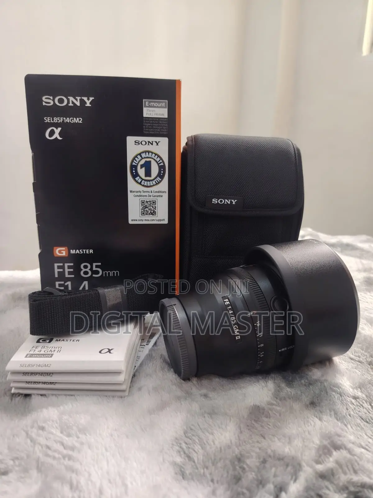 Sony Fe 85mm F/1.4 Gm Ii Lens