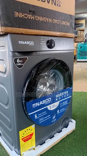 Premium Nasco 6kg Front Load Washer – Fast Efficient