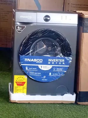 High-Performance Nasco 6kg Front Loader – Easy Wash