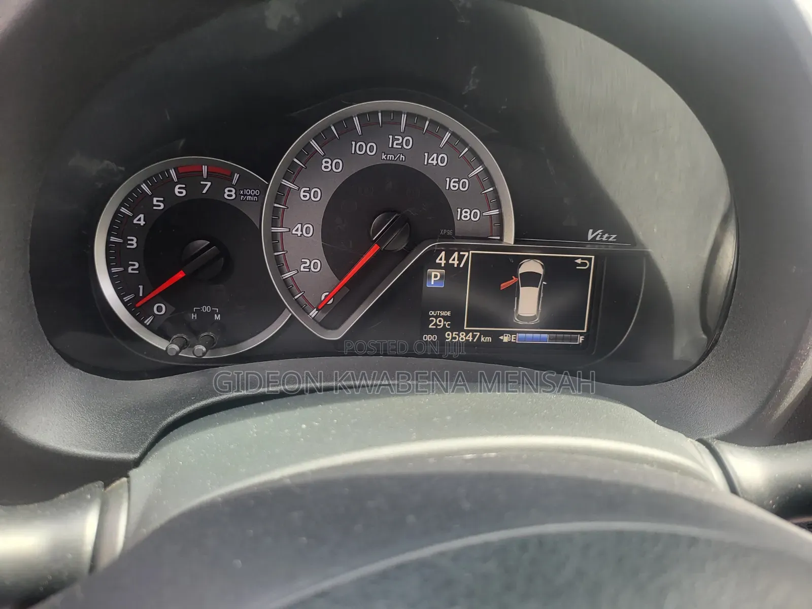 Toyota Vitz 2016 Blue