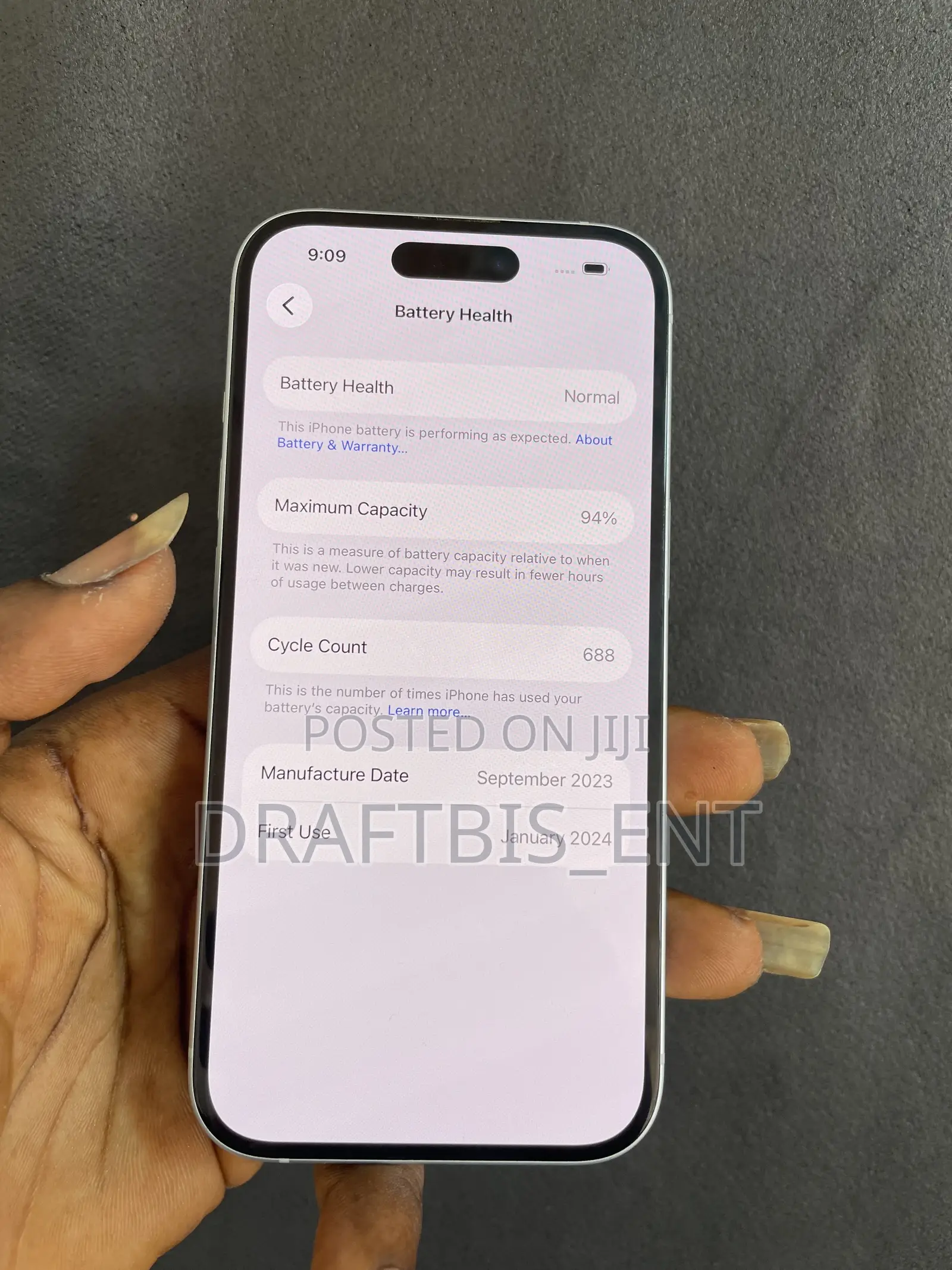 New Apple iPhone 15 128 GB Blue