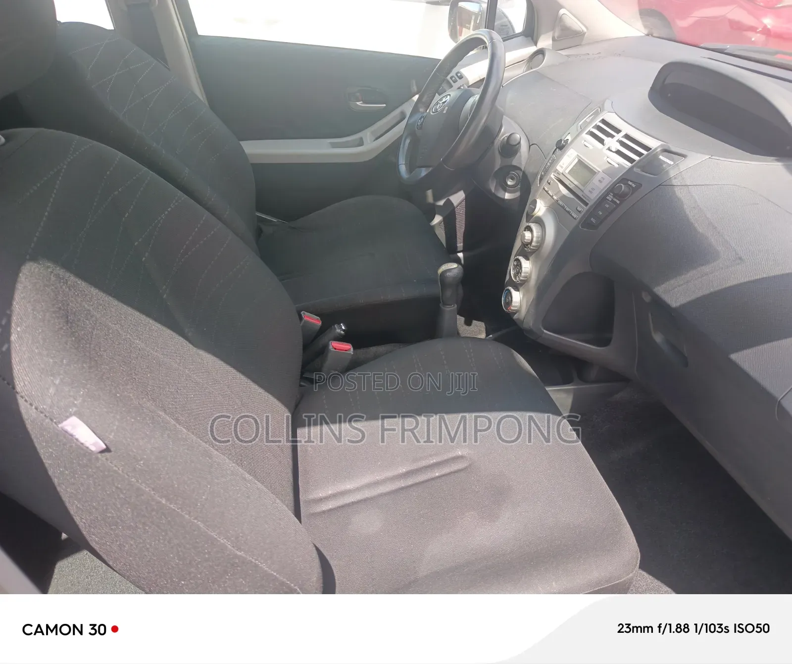 Toyota Yaris 1.5 2009 Black