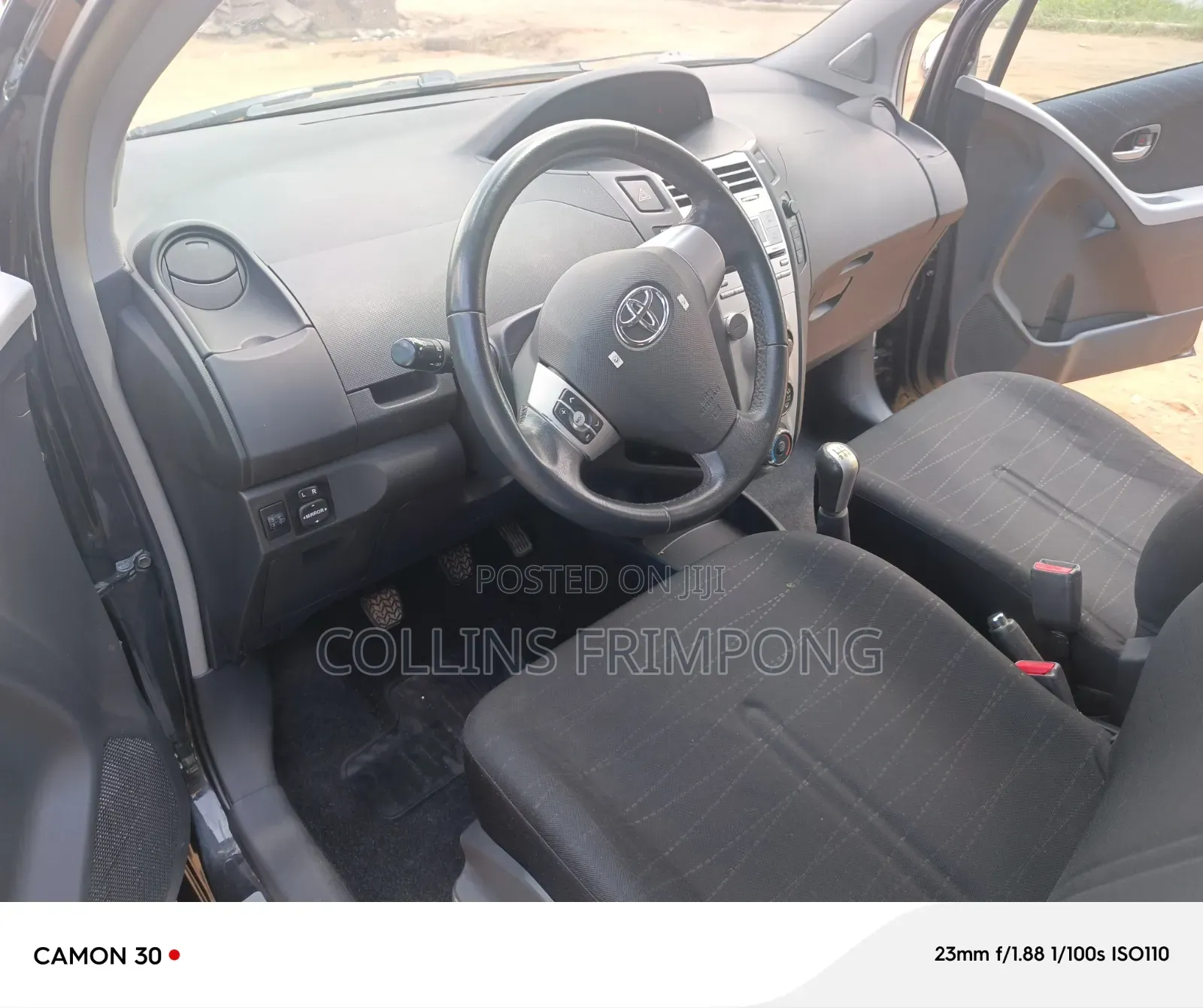 Toyota Yaris 1.5 2009 Black