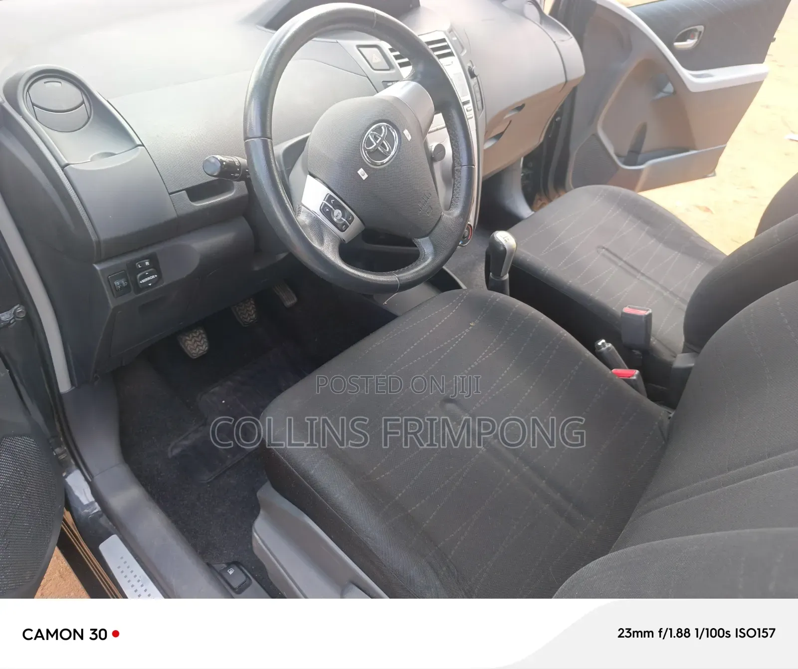 Toyota Yaris 1.5 2009 Black