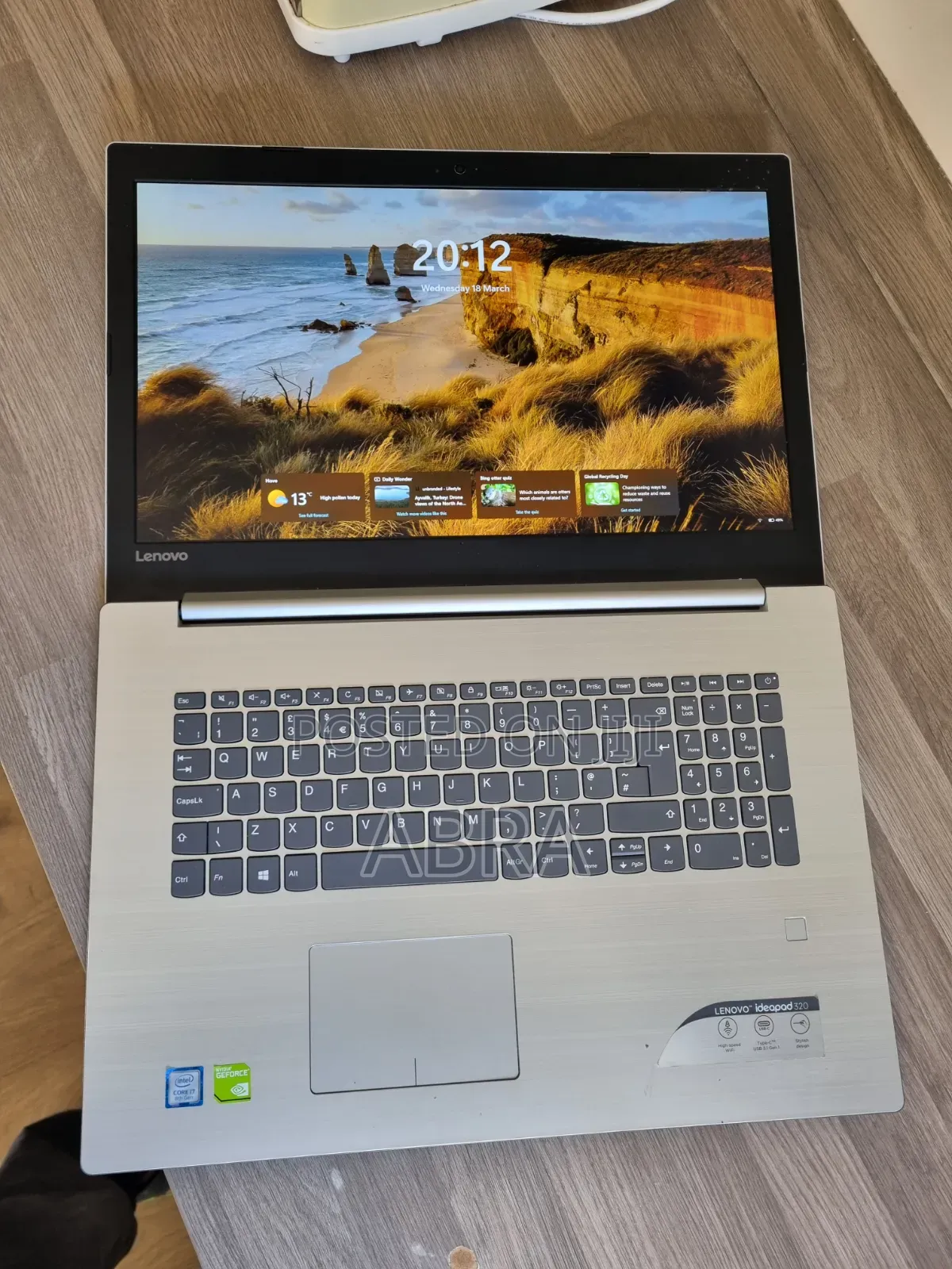 Laptop Lenovo IdeaPad 320 8GB Intel Core i7 SSD 256GB