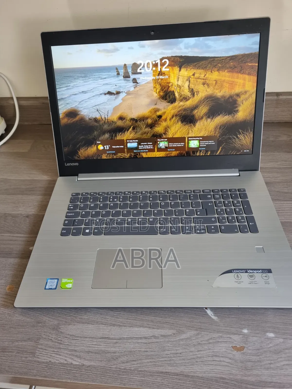 Laptop Lenovo IdeaPad 320 8GB Intel Core i7 SSD 256GB