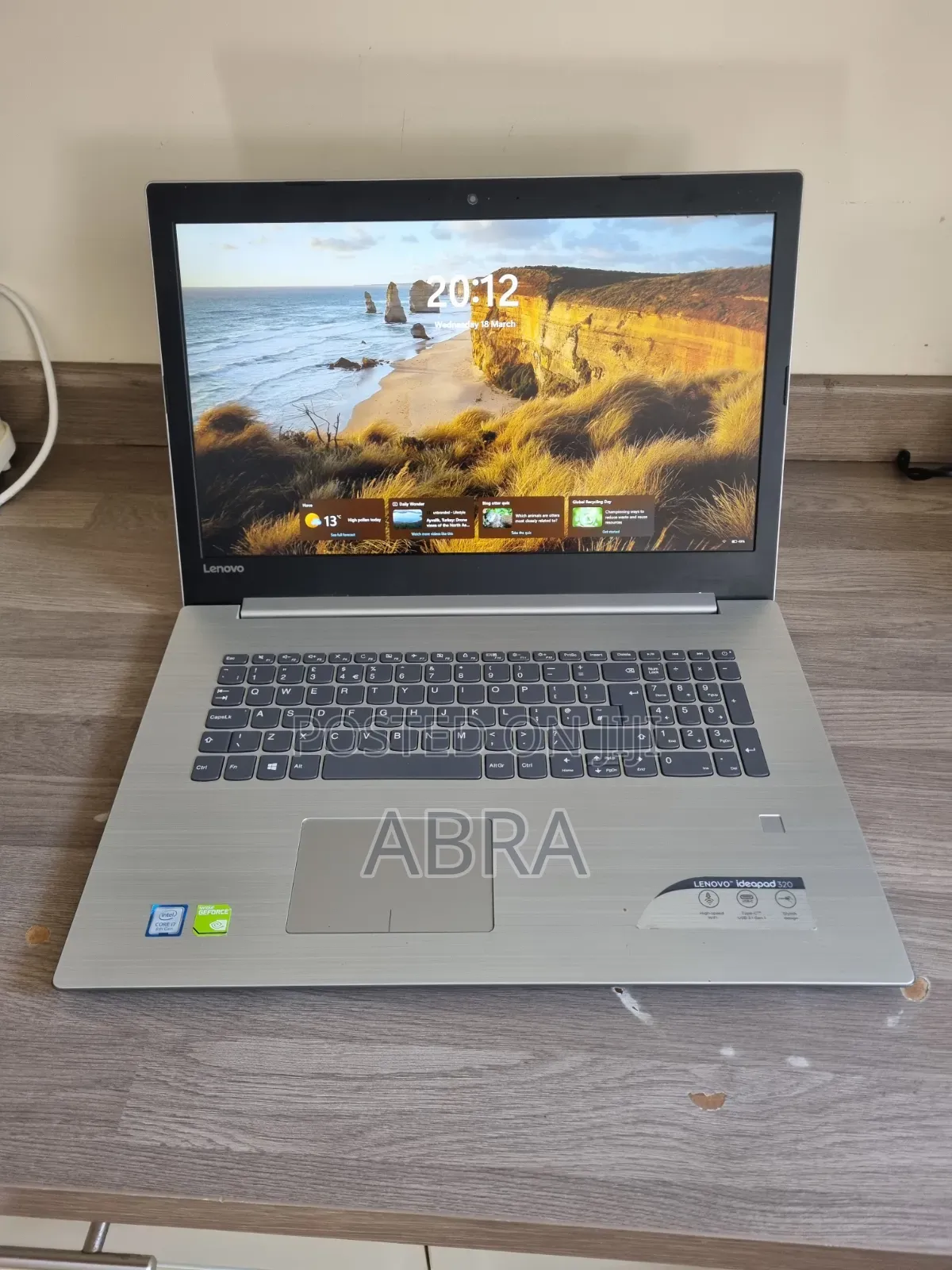 Laptop Lenovo IdeaPad 320 8GB Intel Core i7 SSD 256GB