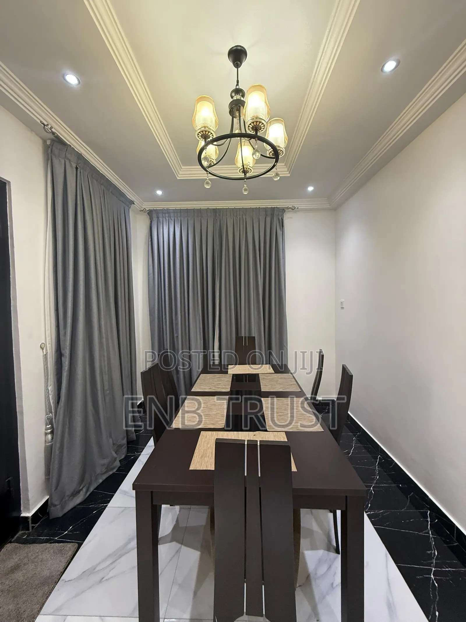 Furnished 4bdrm Duplex in East Legon, American House for rent