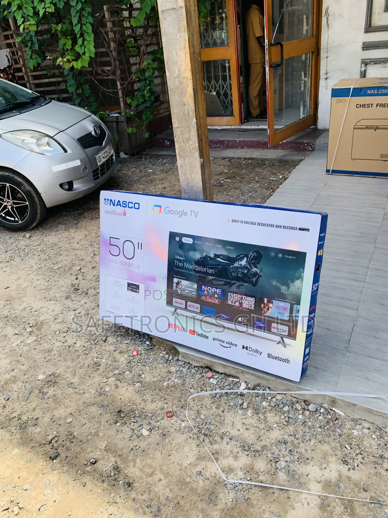 Exclusive New Nasco 50”Uhd Smart Flat Vidaa-Nas-H50fs Television