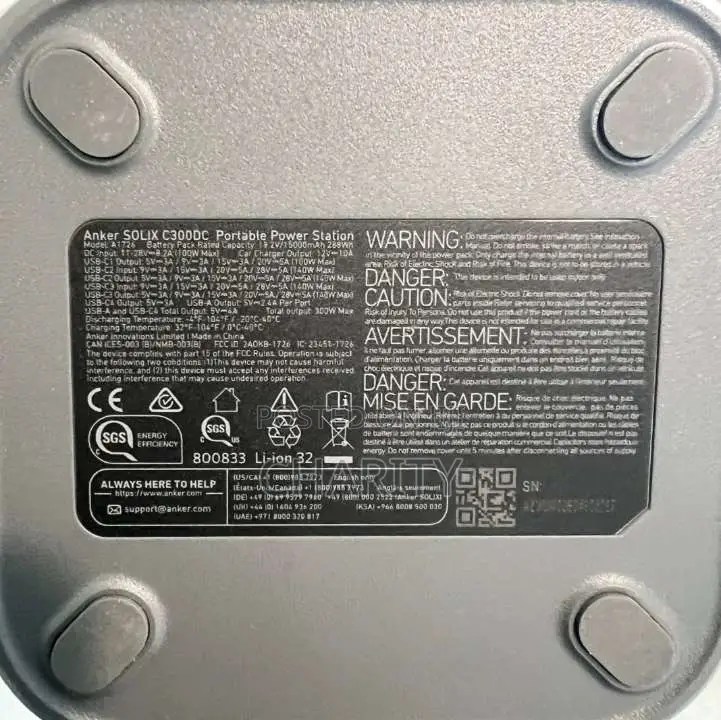 Anker Solix C300 Dc Power Bank Station