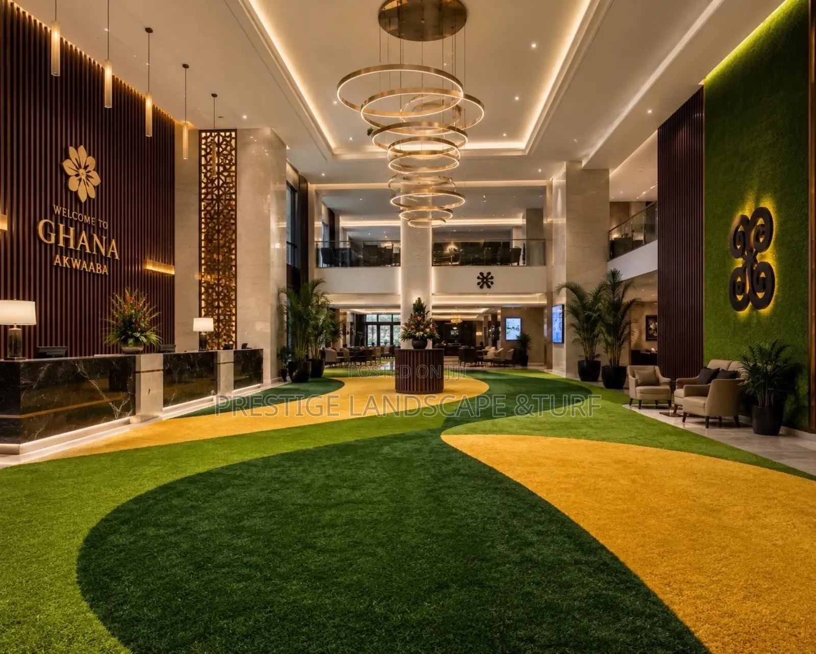 Artificial Green Grass Carpet