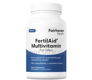 Fairhaven Health Fertilaid for Men - L-Carnitine, Coq10, Maca and Zinc