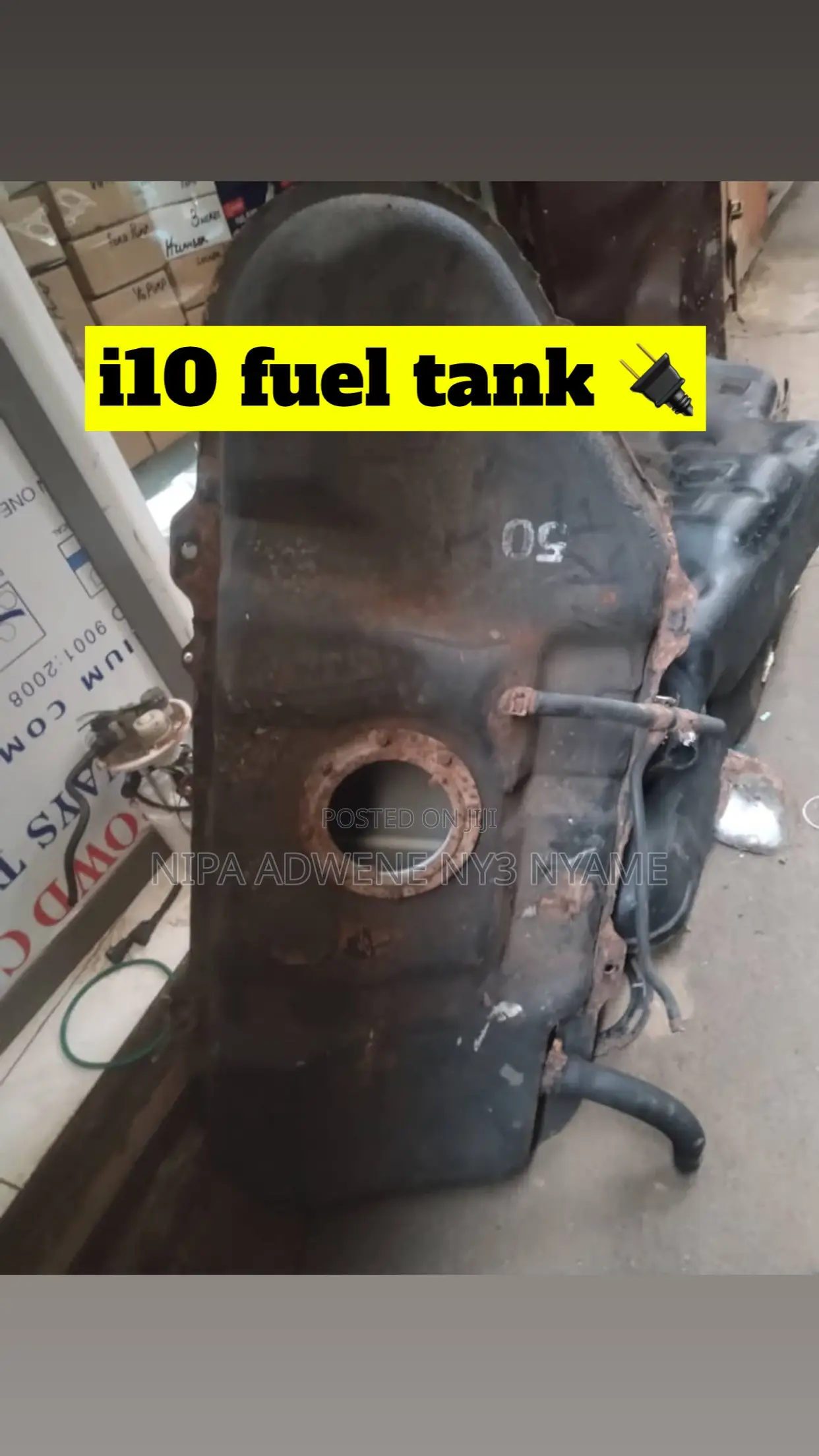 Used Fuel Tank