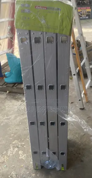 Dyllu Aluminum Folding Ladder 4x4