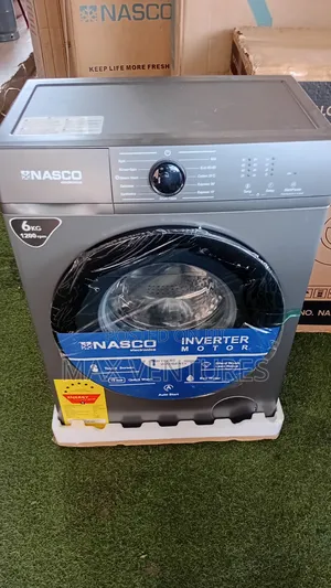 Nasco 6kg Automatic Front Load Washing Machine 6kg